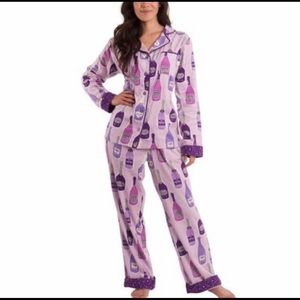Munki Munki Champagne Flannel PJs